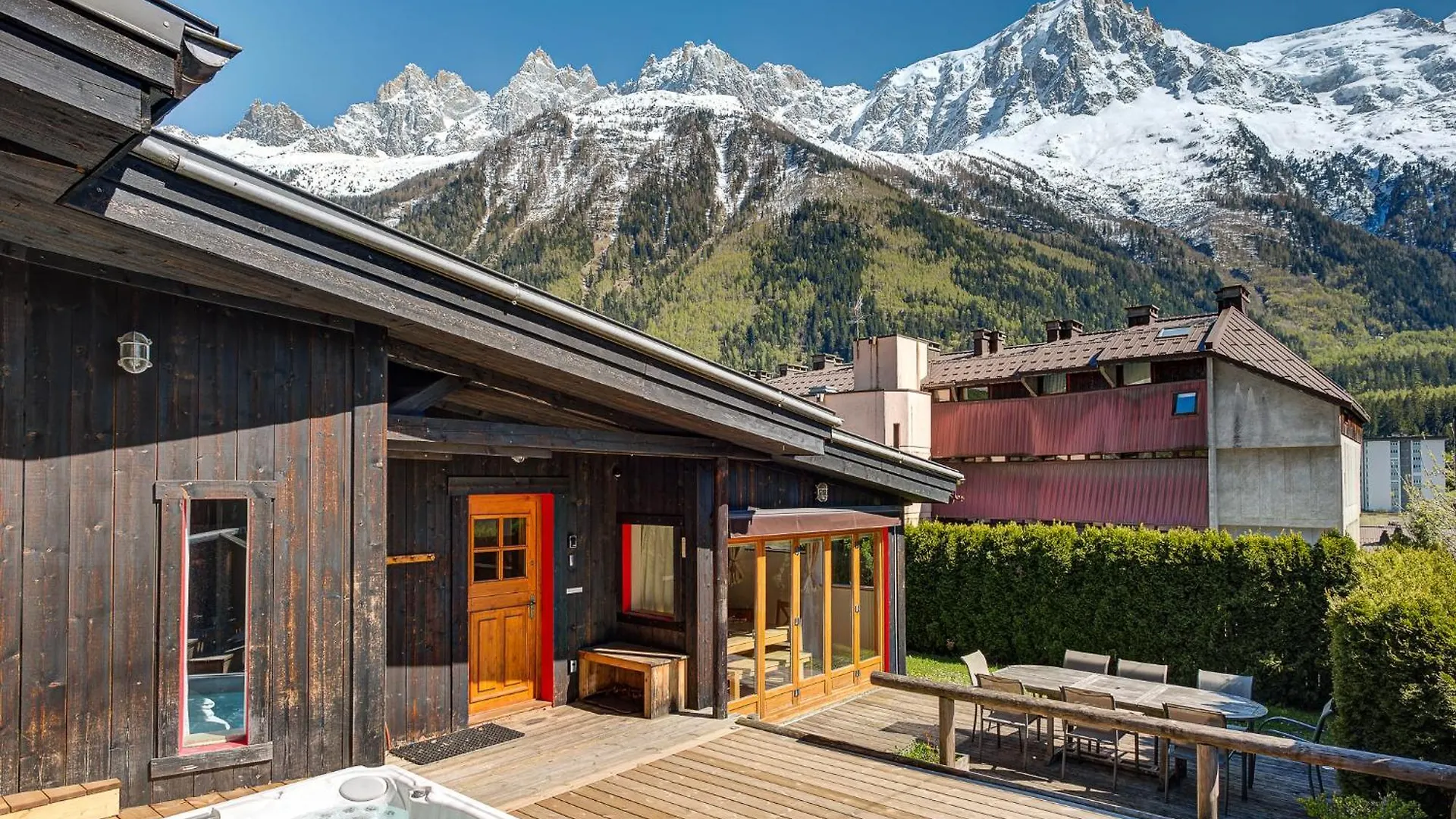Chalet Alpins - Central Jacuzzi Parking Chamonix